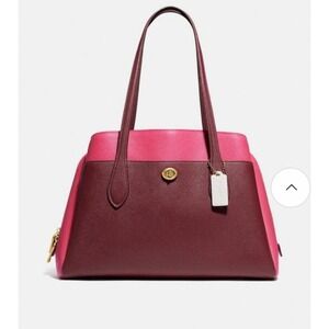 Coach Lora Carryall Colorblock Satchel BNWT